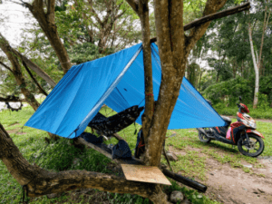 Traveling and Camping in Sabah with a Motorbike