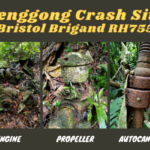 Bristol Brigand RH755 Aircraft Wreckage, Lenggong, Perak, Malaysia