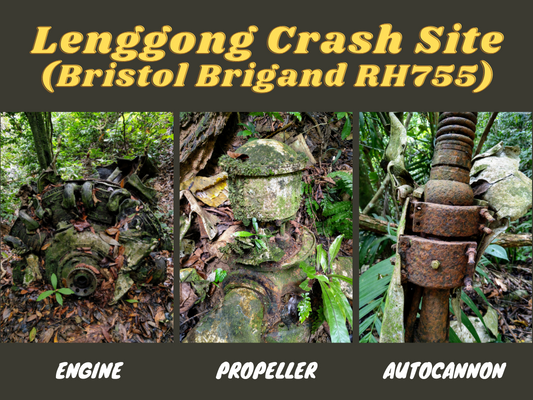 Bristol Brigand RH755 Aircraft Wreckage, Lenggong, Perak, Malaysia