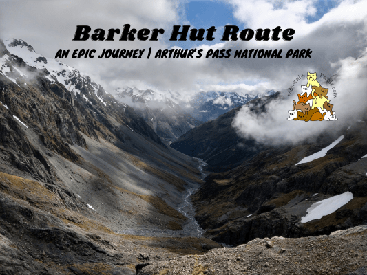 Barker Hut Route Arthurs Pass National Park