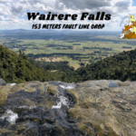 Wairere Falls 153 meters fault line drop