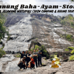 Gunung Baha Ayam Stong and Jelawang Waterfall three days and two nights camping and hiking trip